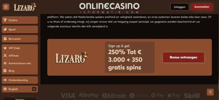 Lizaro casino, casino lizaro